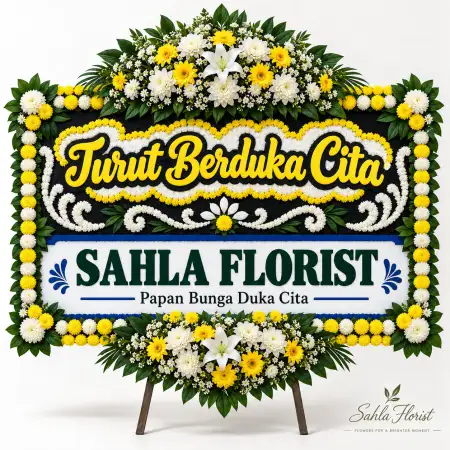 Papan Bunga Duka Yasmin Bogor